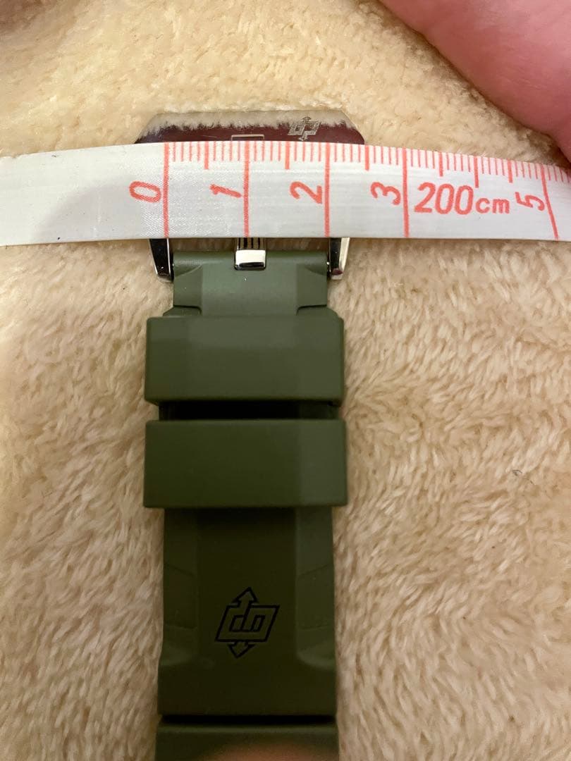 PANERAI 純正尾錠用OPロゴラバーべルト　40mm用