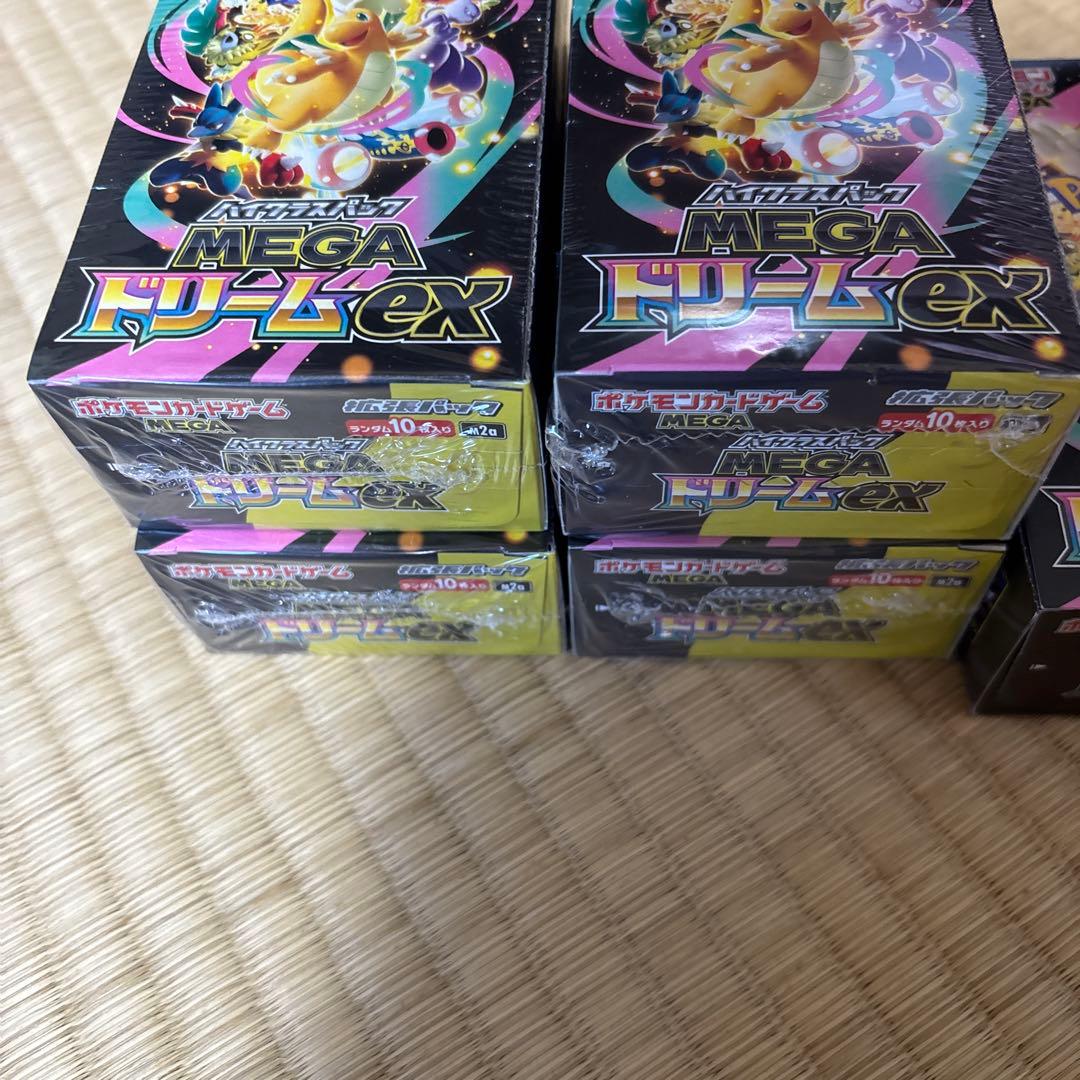 ポケモンカード　ハイクラスパックMEGAドリームex まとめ売り6BOX