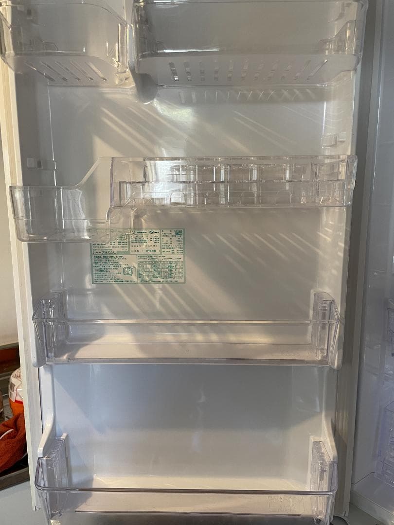 SHARP 4ドア冷蔵庫 2019年購入 412L SJ-GT42E-W 美品