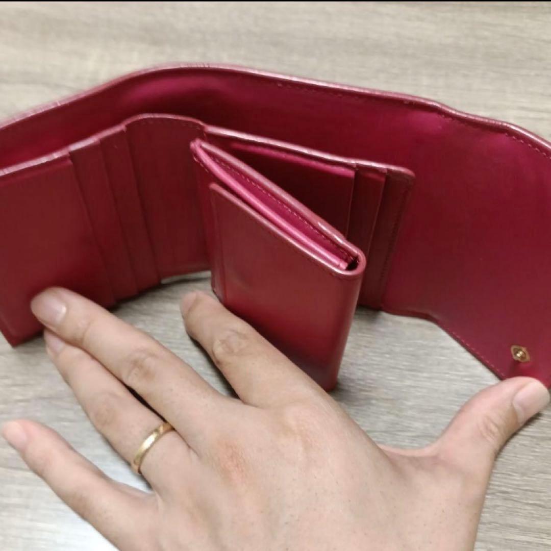 CELINE ピンク 三つ折り財布　証明書付き
