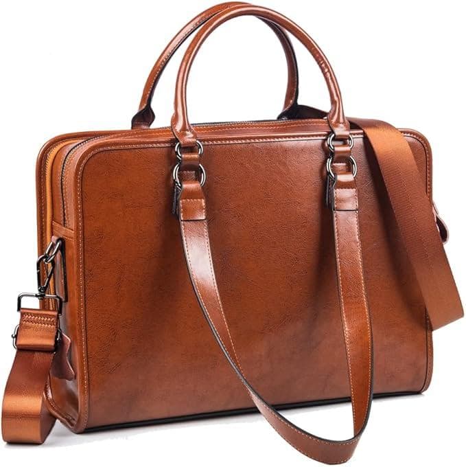 ビジネスバッグ ブラウン A4サイズ対応