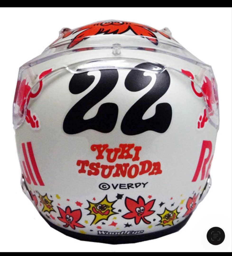 角田裕毅 1/2ヘルメット 2024鈴鹿モデル / YUKI TSUNODA