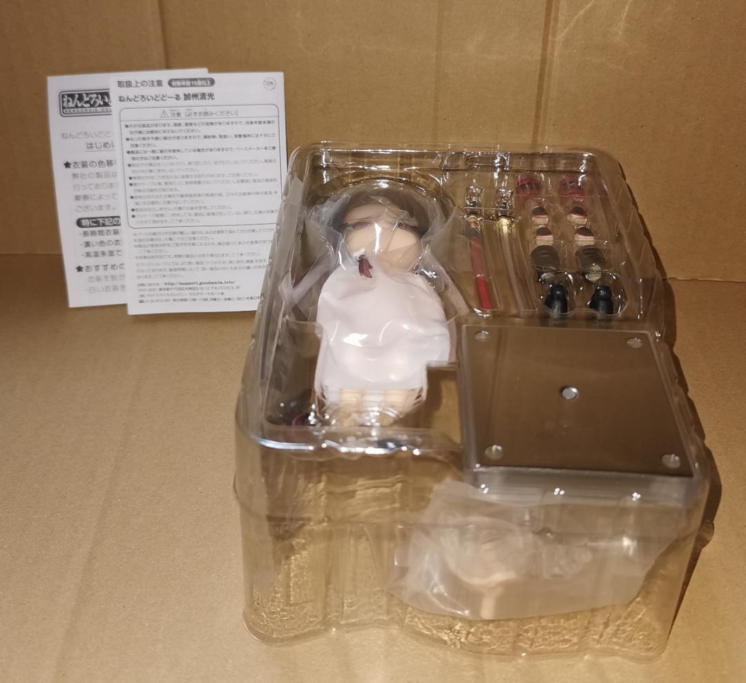 ねんどろいど どーる 加州 清光 開封品 未使用 おまけパーツ付き とうらぶ