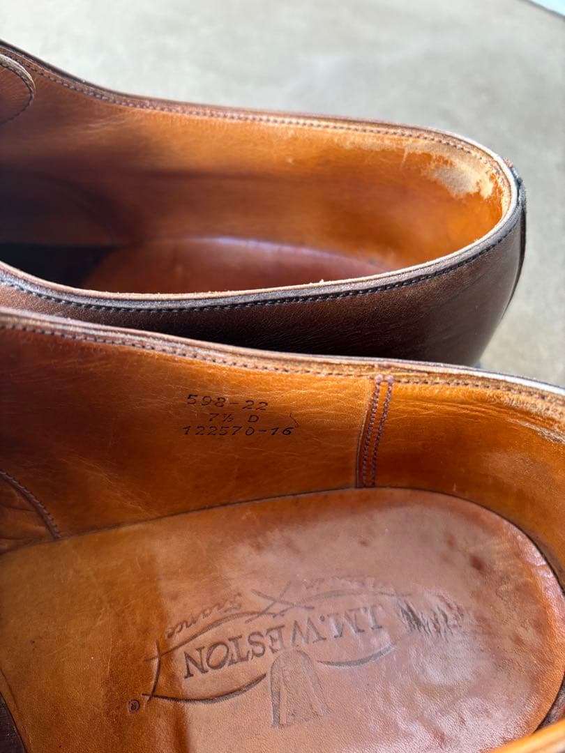 JM Weston ハーフハント　ブラウン　7 1/2