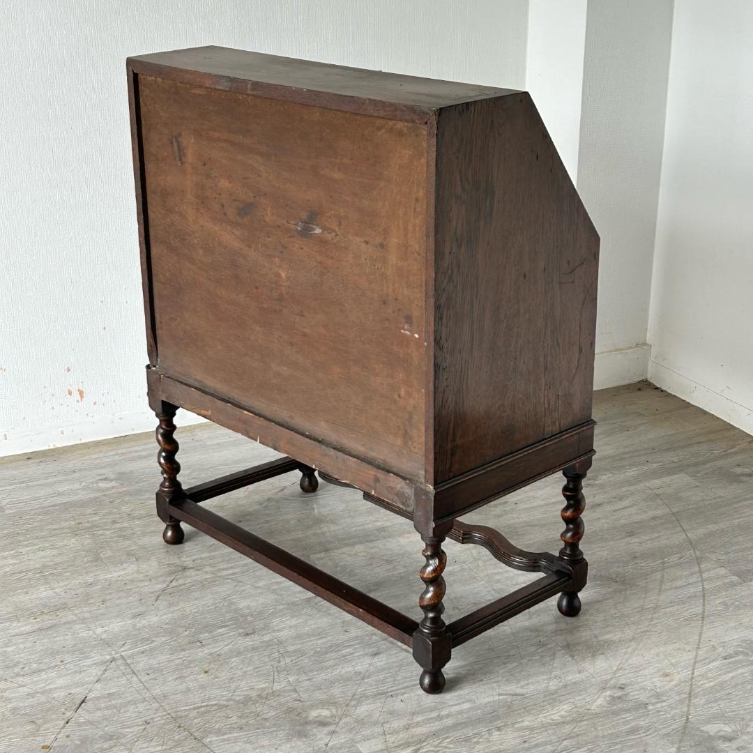 イギリス アンティーク 家具 ライティング ビューロー 英国 チェスト 530A