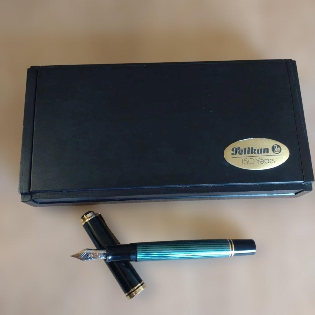 Pelican ペリカン ／ペン入れ（150年記念）＆万年筆