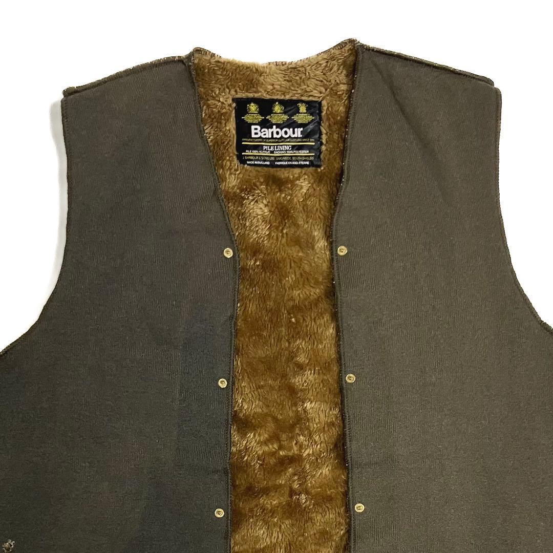 90s Barbour 3ワラント バブアー ライナー ベスト C40