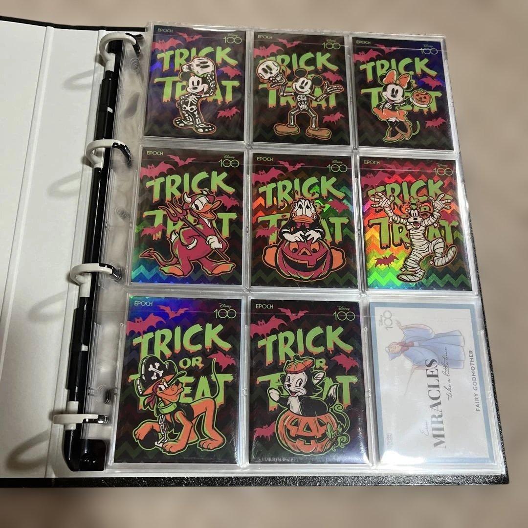 ディズニー100 エポック　Epoch トレーディングカードセット　87枚
