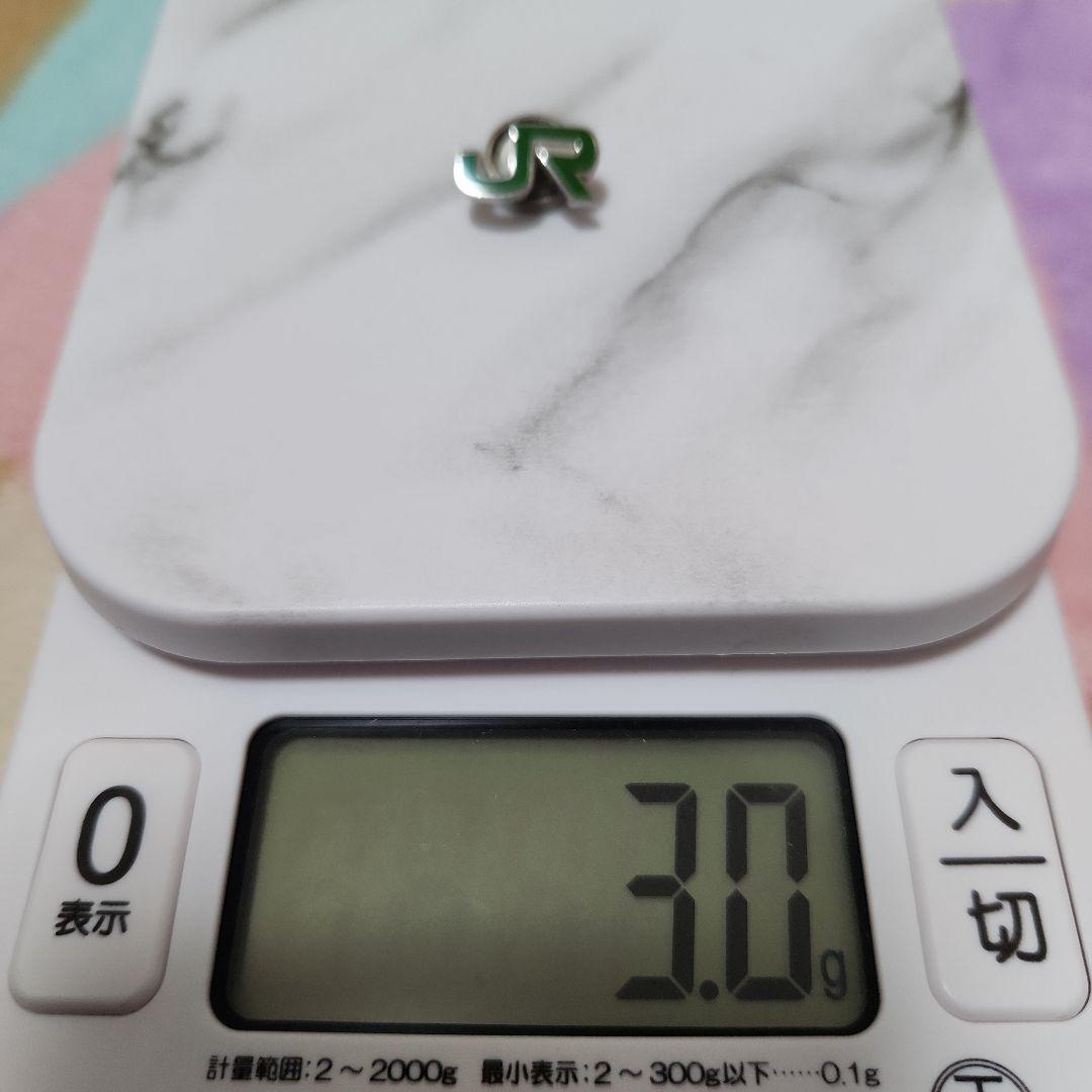 JR ピンバッチ 純銀製