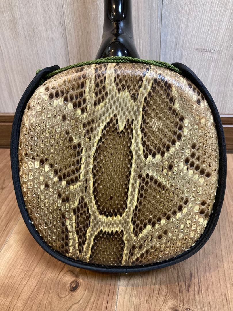 【美品】沖縄三線✨蛇皮強化張り