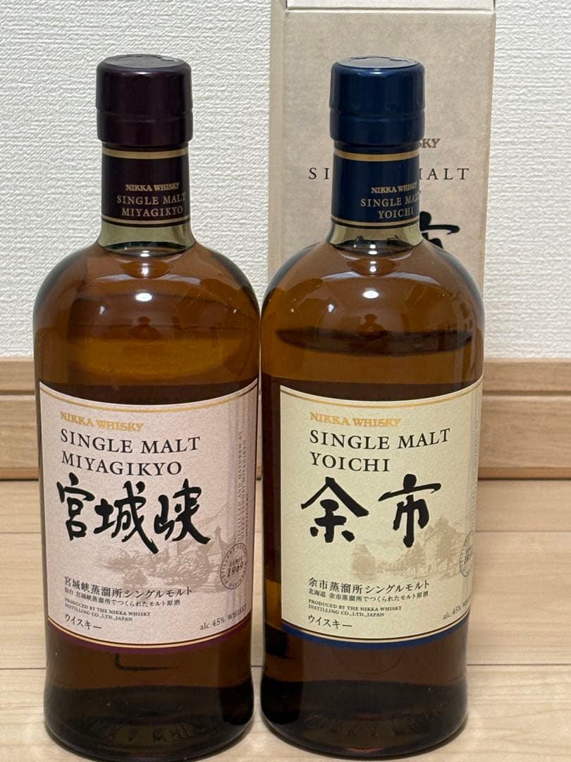 余市NA宮城峡NA 700ml 2本セット