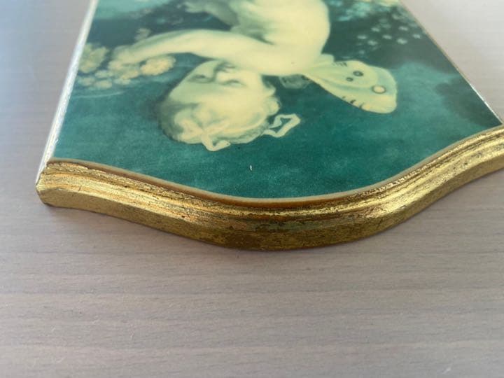 イタリア製 板絵 エンジェル お部屋のインテリアに