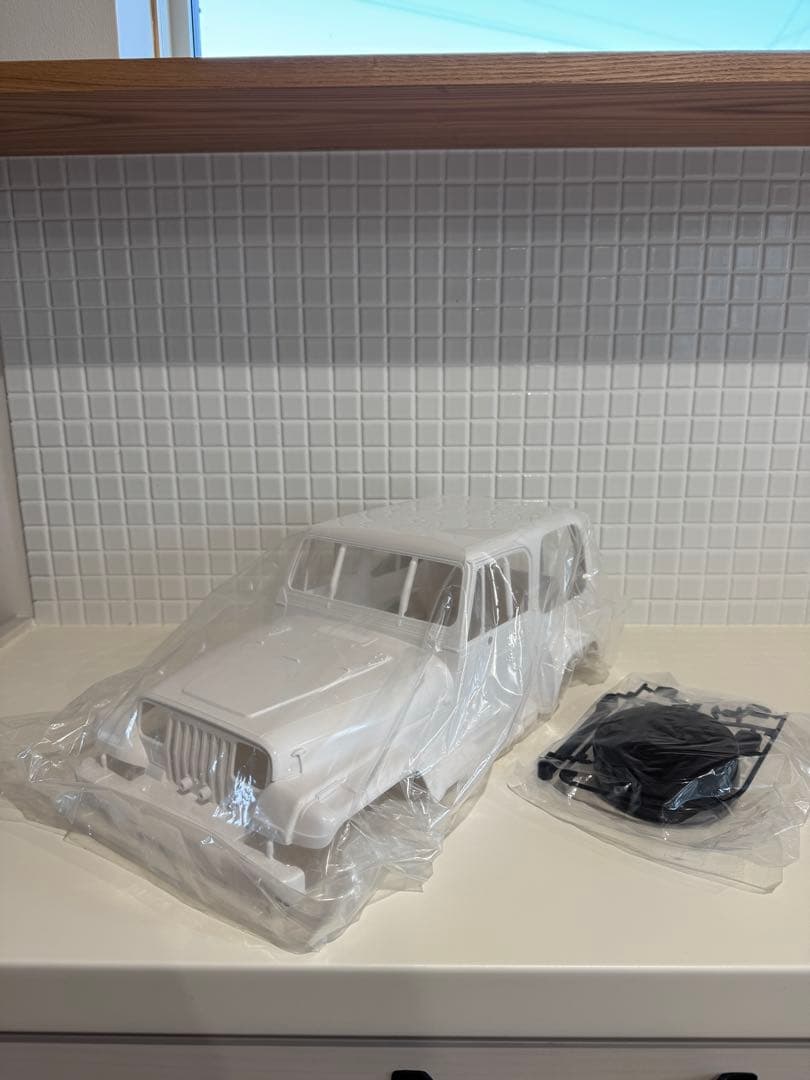 【新品】廃盤 TAMIYA タミヤ ジープ ラングラー ボディ + H・Jパーツ
