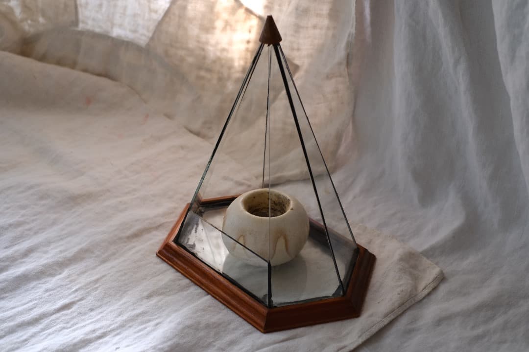 フランスアンティーク｜ヘキサゴンのテラリウム