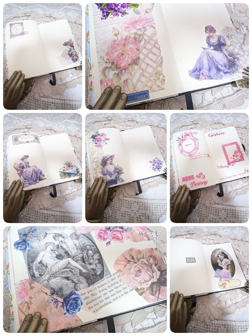 コラージュスタイル スケッチブック