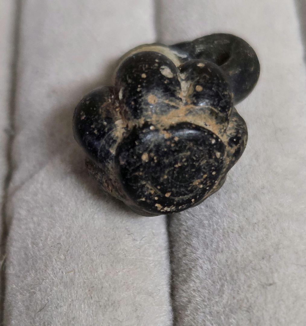 005　ビーズ　トンボ玉　容器玉　小さなガラス壺