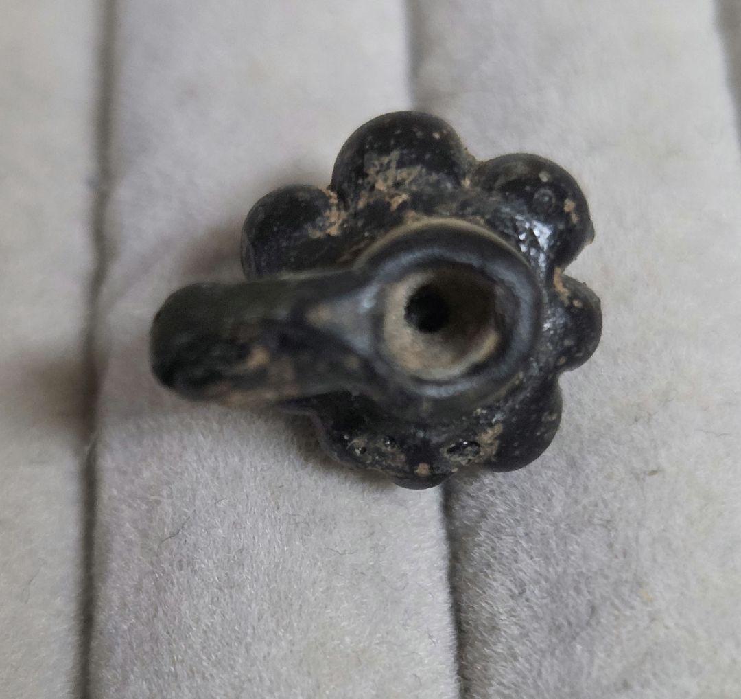 005　ビーズ　トンボ玉　容器玉　小さなガラス壺