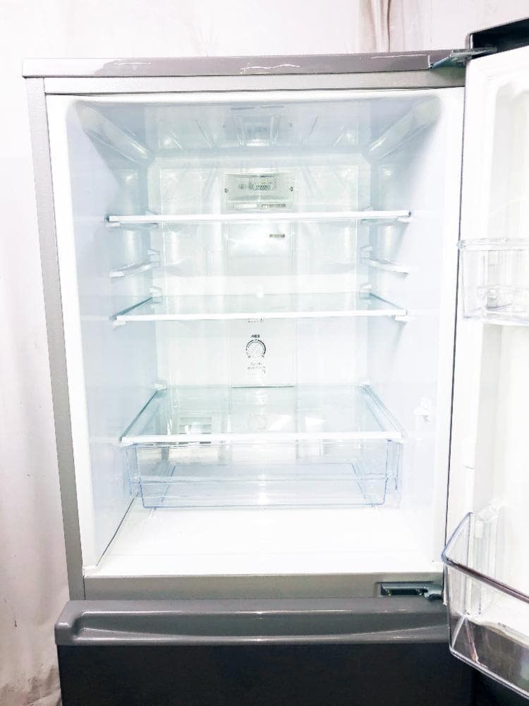 ★美品 中古★AQUA 168L 冷蔵庫【AQR-E17J-S】G0XP