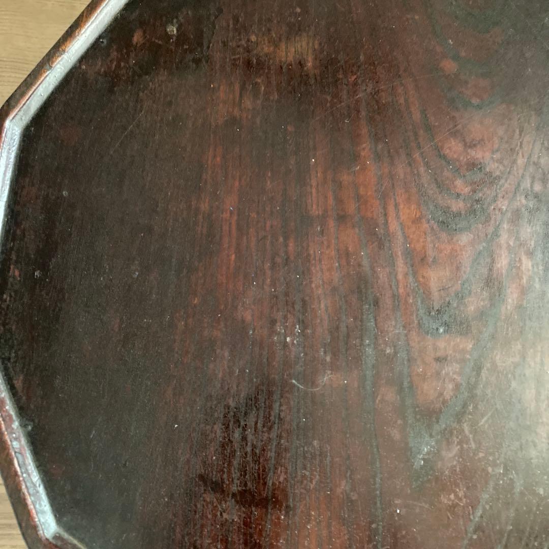 アンティーク骨董　李朝　朝鮮家具　ソバン 小盤　お膳　虎脚　机　花台　飾り台