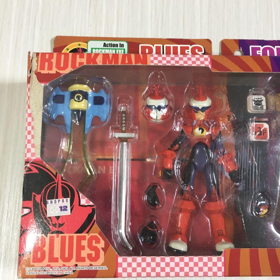 ロックマンエグゼ ロッキンアクション ブルース フォルテ 可動 フィギュア