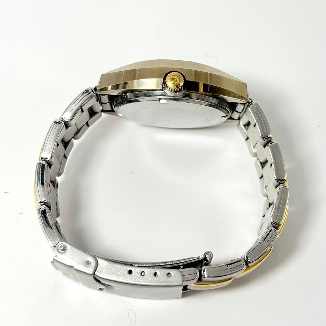 【稼働】 RADO 腕時計 バルボア メンズ ゴールド カットガラス メンズ