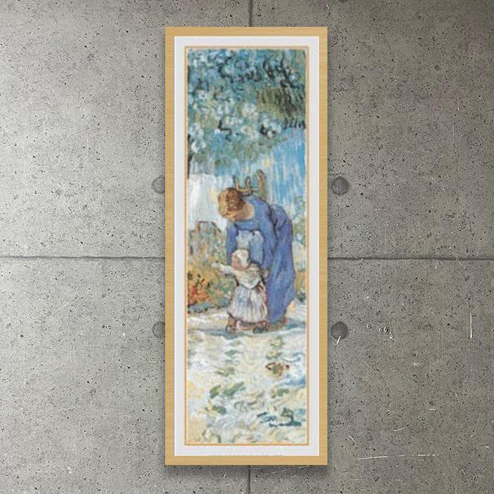 額装品/歩きはじめ、ミレーに拠る/Detail/ゴッホ/ポスター/インテリア