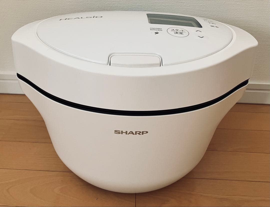 SHARP HEALSIOホットクック pro2.4L ホワイト 2025年製