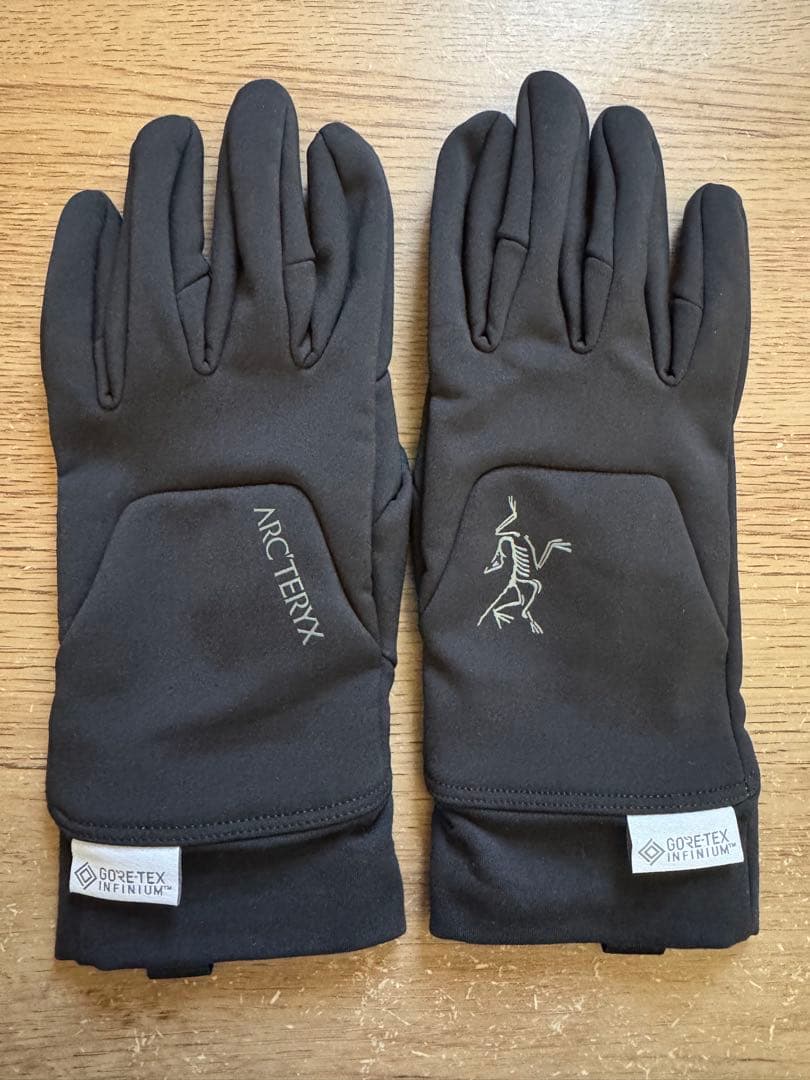 ARC'TERYX 、ベンタグローブ、Sサイズ、ブラック