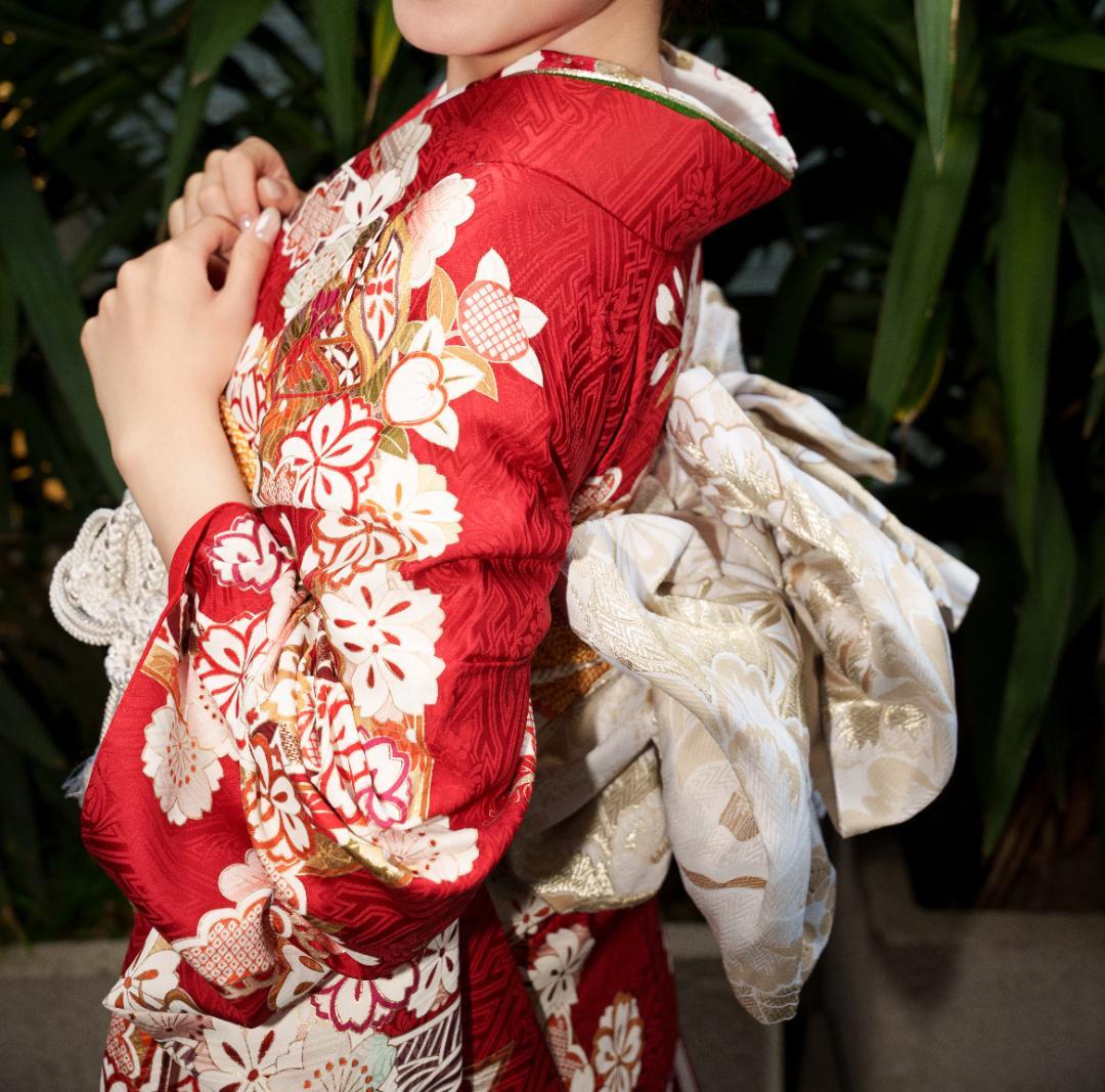 ≪美品≫正絹　振袖9点フルセット【681】【160cm~170cmの方用】