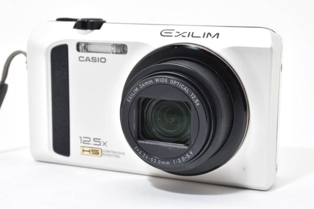 美品 カシオ　CASIO EXILIM EX-ZR100 ホワイト ＃A303