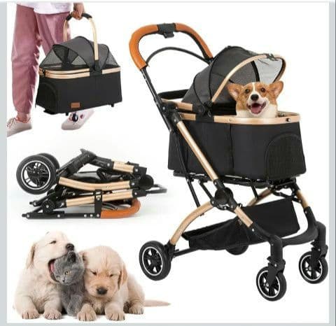 ペットカート 分離型 猫 犬 バギー 小型犬 多頭 軽量 コンパクト