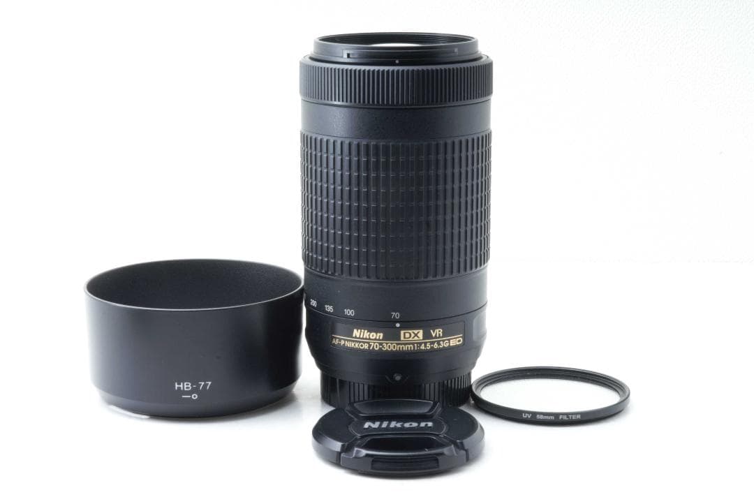 レンズ(ズーム) NIKON AF-P DX 70-300mm f4.5-6.3G ED VR