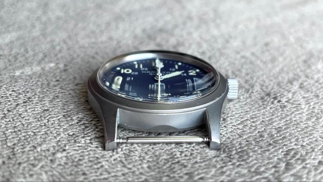 最終値下げ Hamilton Khaki 9797 カーキ ミリタリーウォッチ