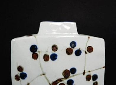 人間国宝 加藤卓男 梅扁壷 M263