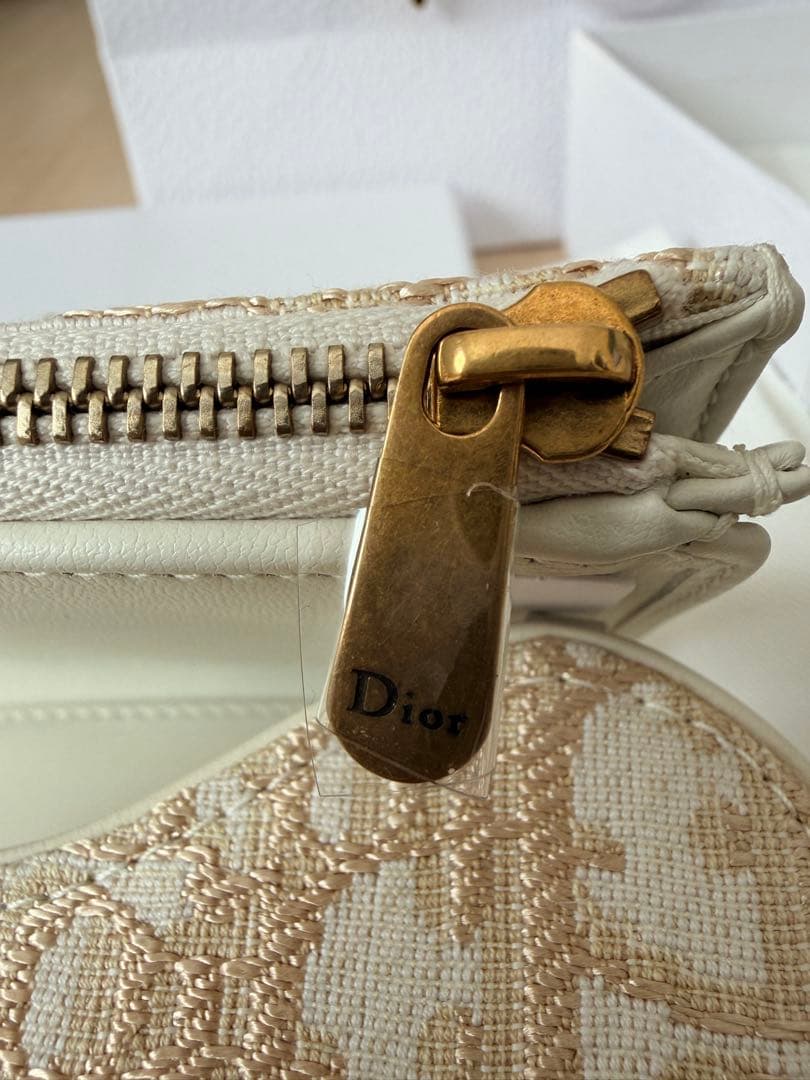 【新作】【新品未使用】Dior Saddle Lotus ウォレット