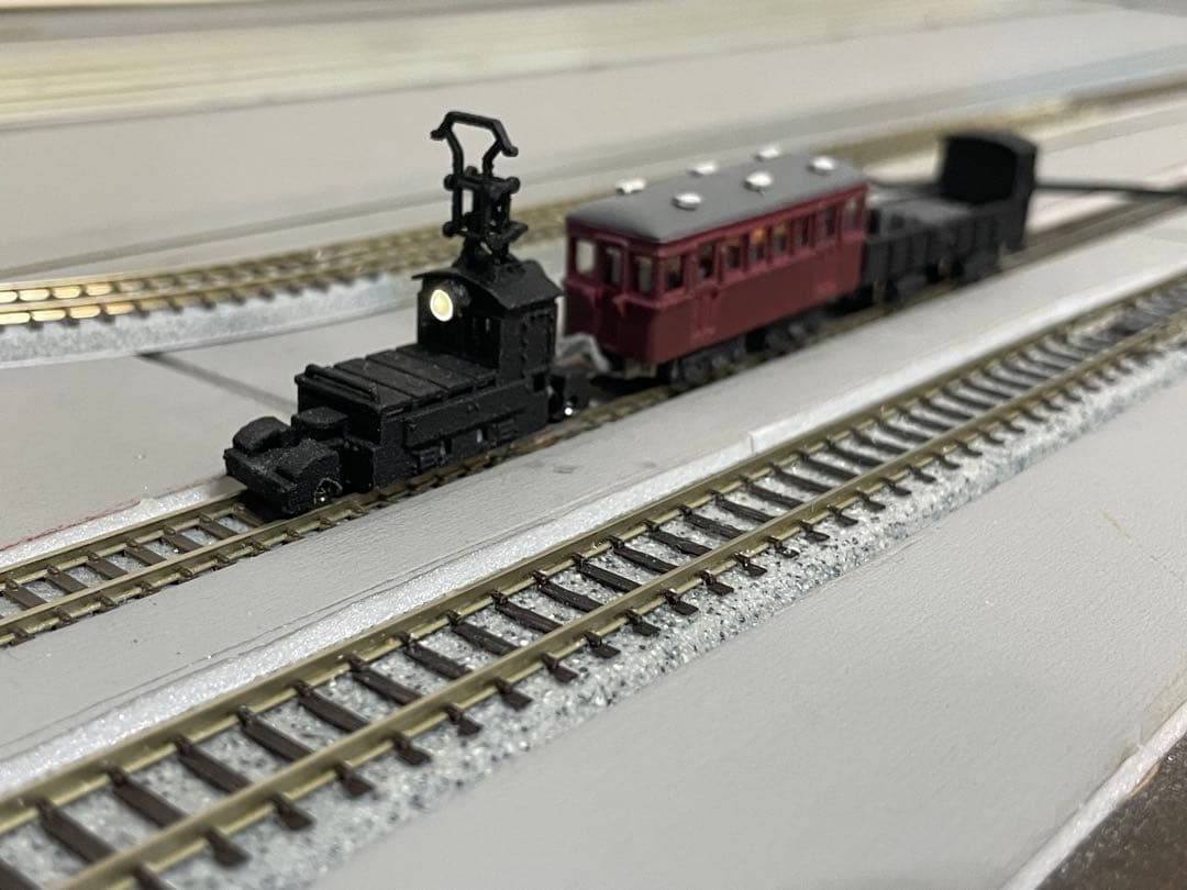 Nナロー 草軽電鉄の電機とホハとホトの編成