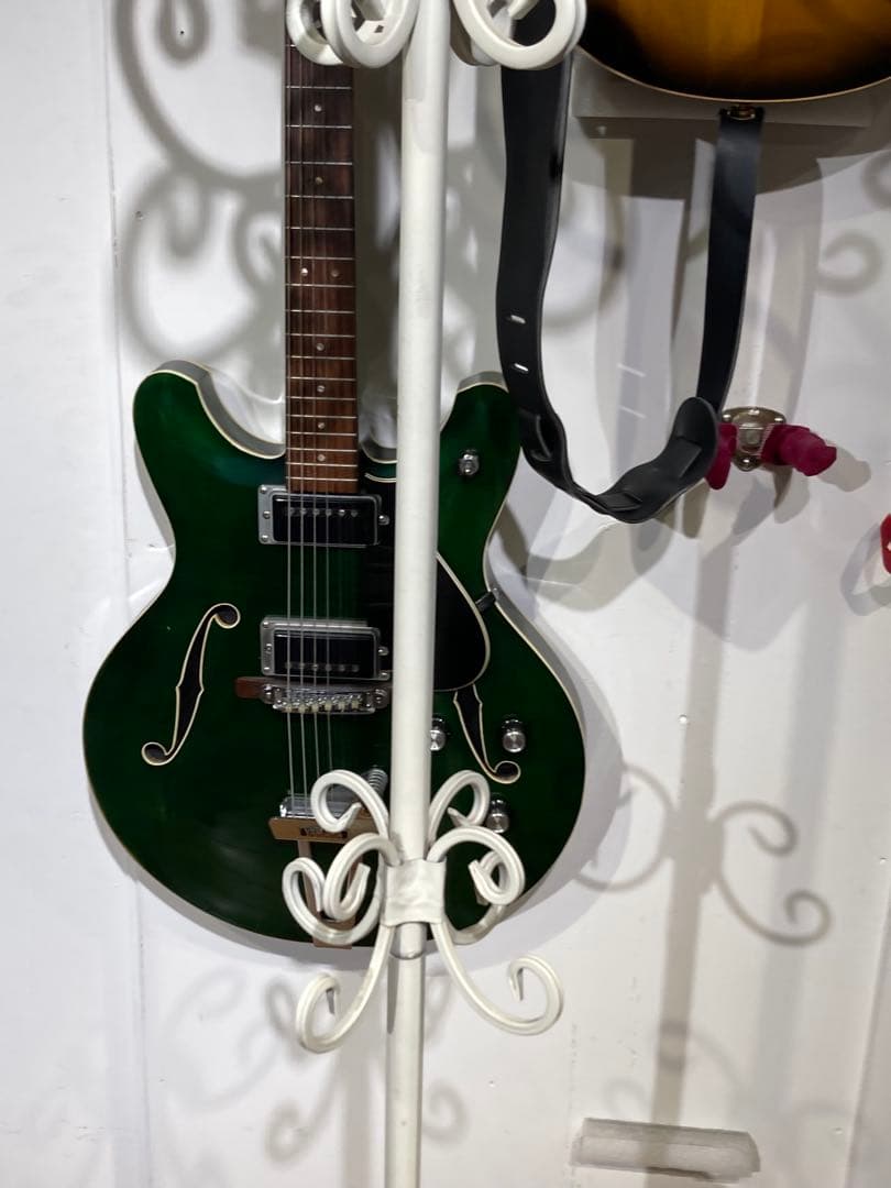 ポールスタンド ホワイト ピンク ローズ プリンセス ロココ調 アイアン 姫系