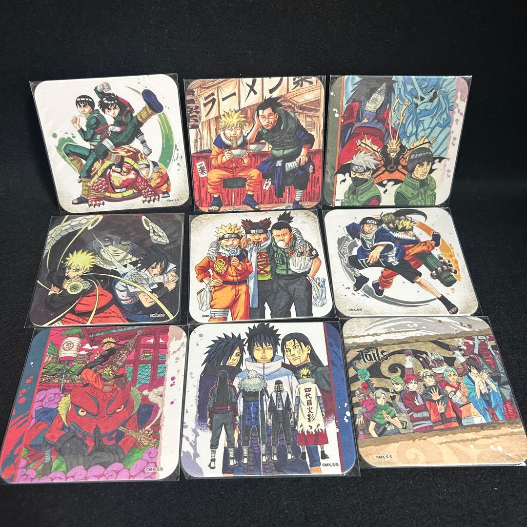 NARUTO ジャンプ展　アートコースター　コンプリート BOX