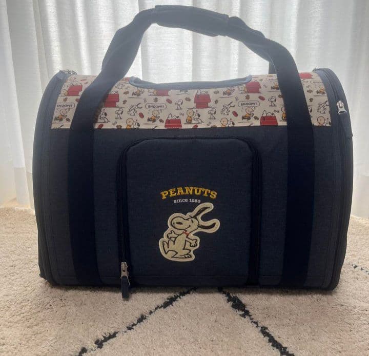 ペットパラダイス　スヌーピー 折り畳み リュック 小型犬 約4～8kg