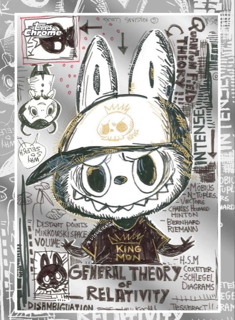 Topps Chrome 10周年記念ボックス　ラブブ　1BOX 新品未開封