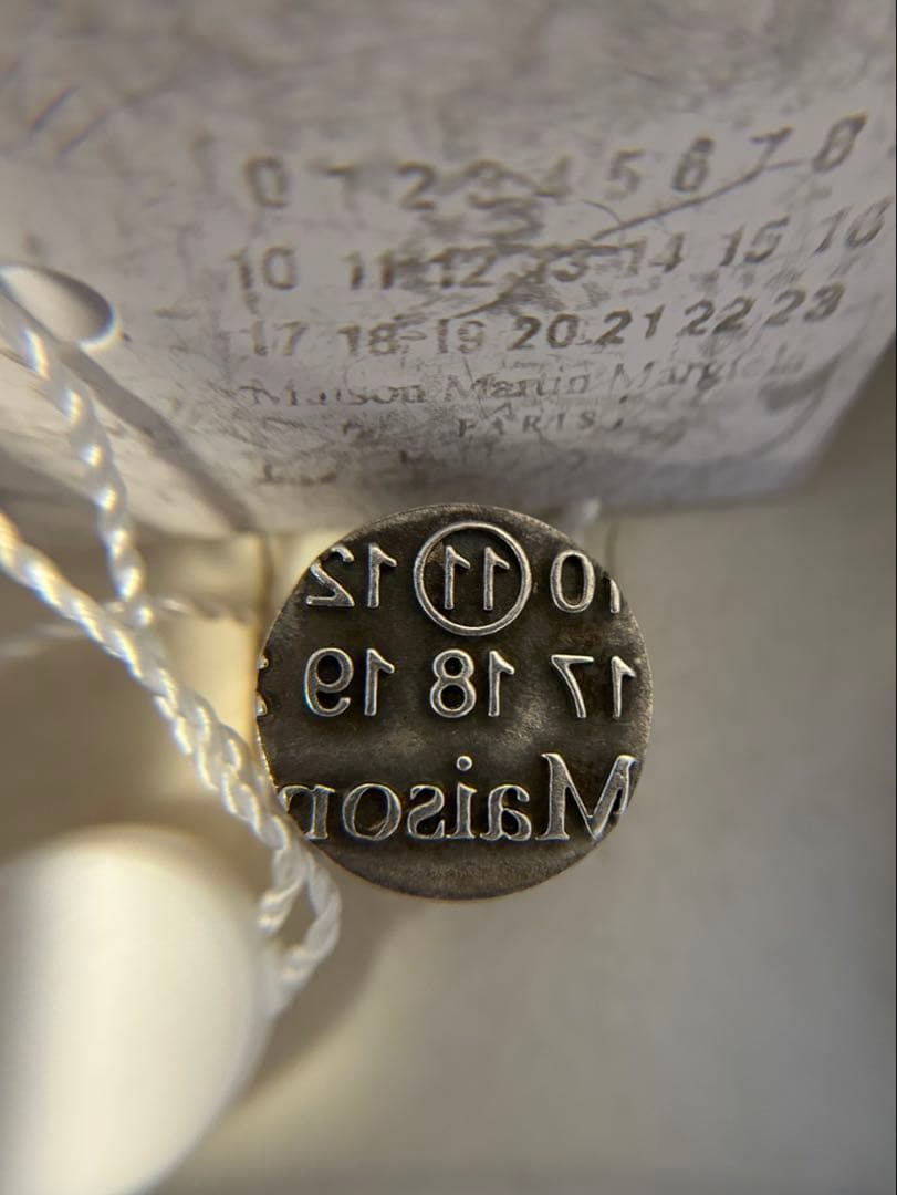 Maison Margiela カレンダーリング　シグネットリング　20〜21号