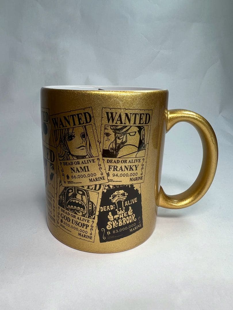 Twitter 懸賞　ゴールド　マグカップ　one piece 100名限定