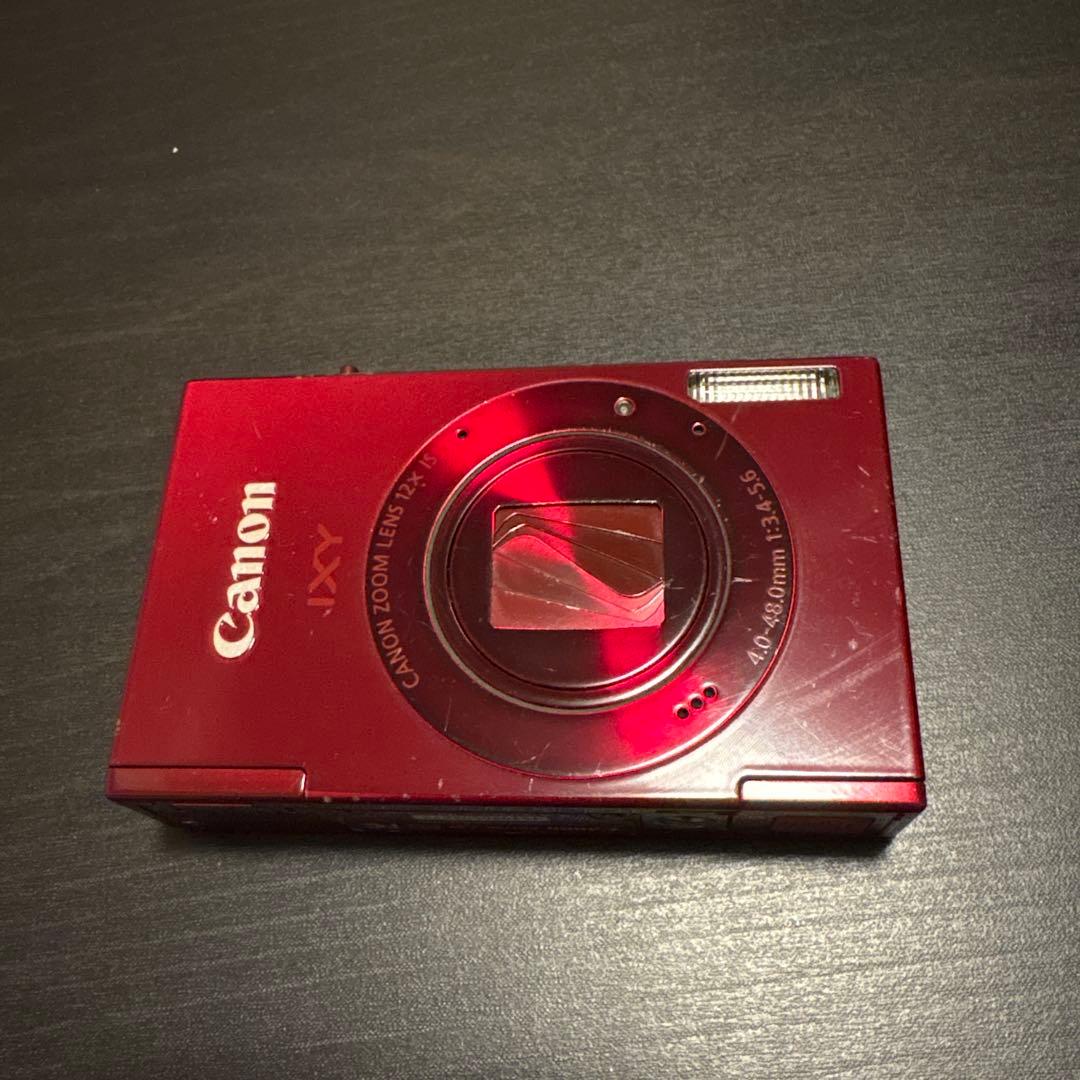 Canon IXY3 PC1736デジタルカメラ レッド