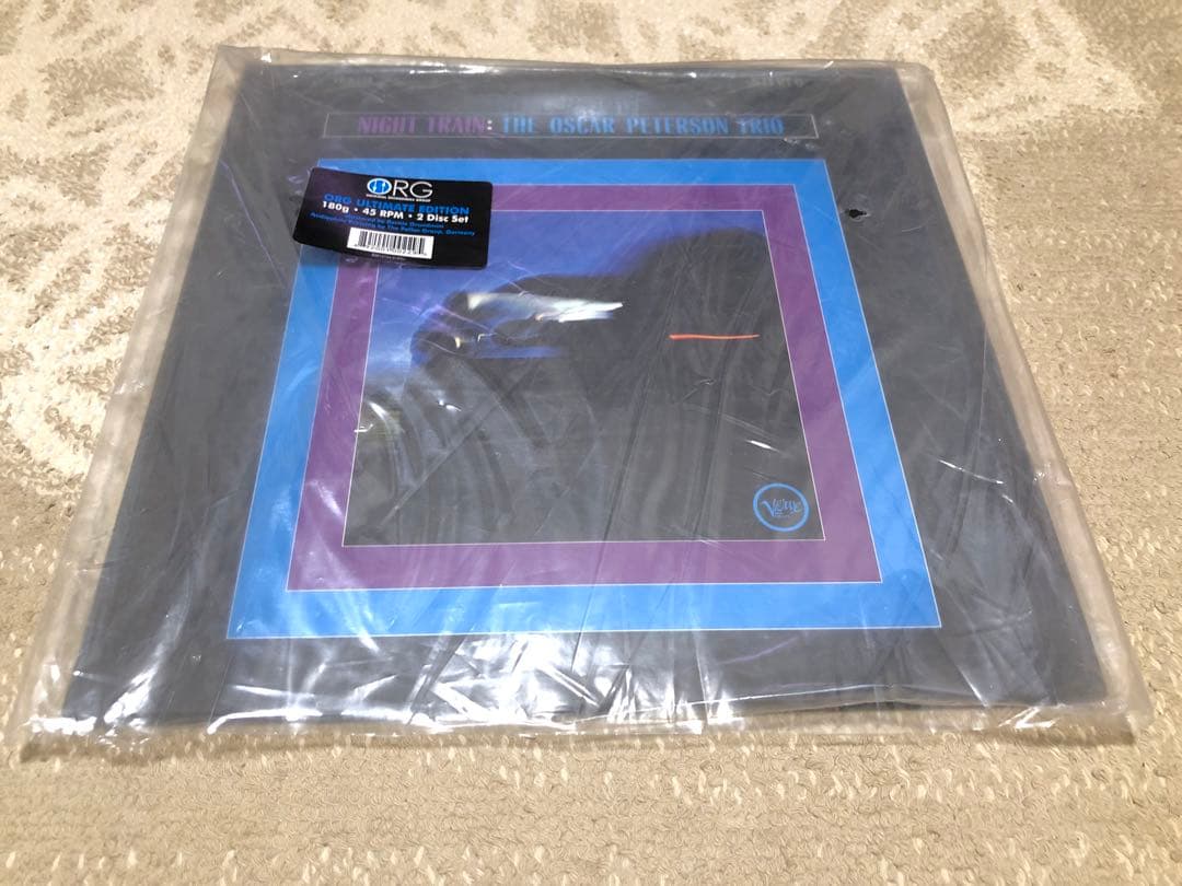 Oscar Peterson Trio Night Train 45回転 2LP