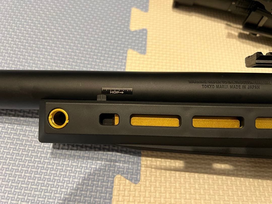 東京マルイ VSR-ONE ゴールドエディション 内部カスタム品