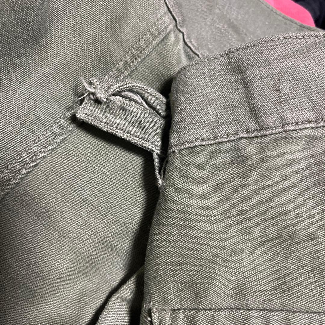 60s US ARMY ベイカーパンツ OG-107 初期型 サイドアジャスター