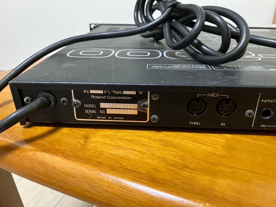 Roland SRV-2000 デジタルリバーブ