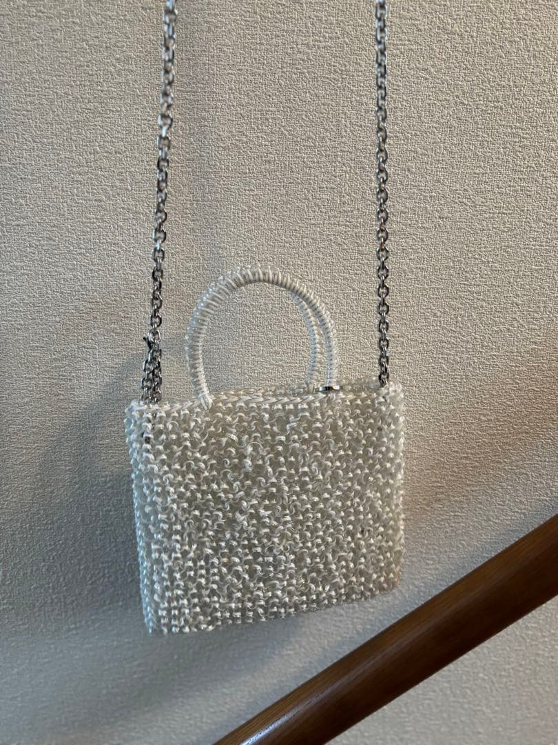 ANTEPRIMA ホワイトパーティーバッグ