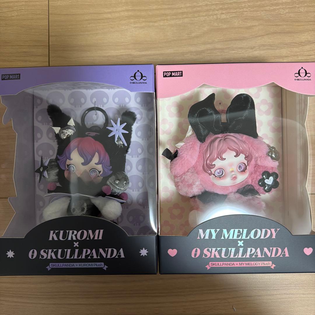 テ*ナ様 POPMART skullpanda マイメロディ クロミ 2種類セッ