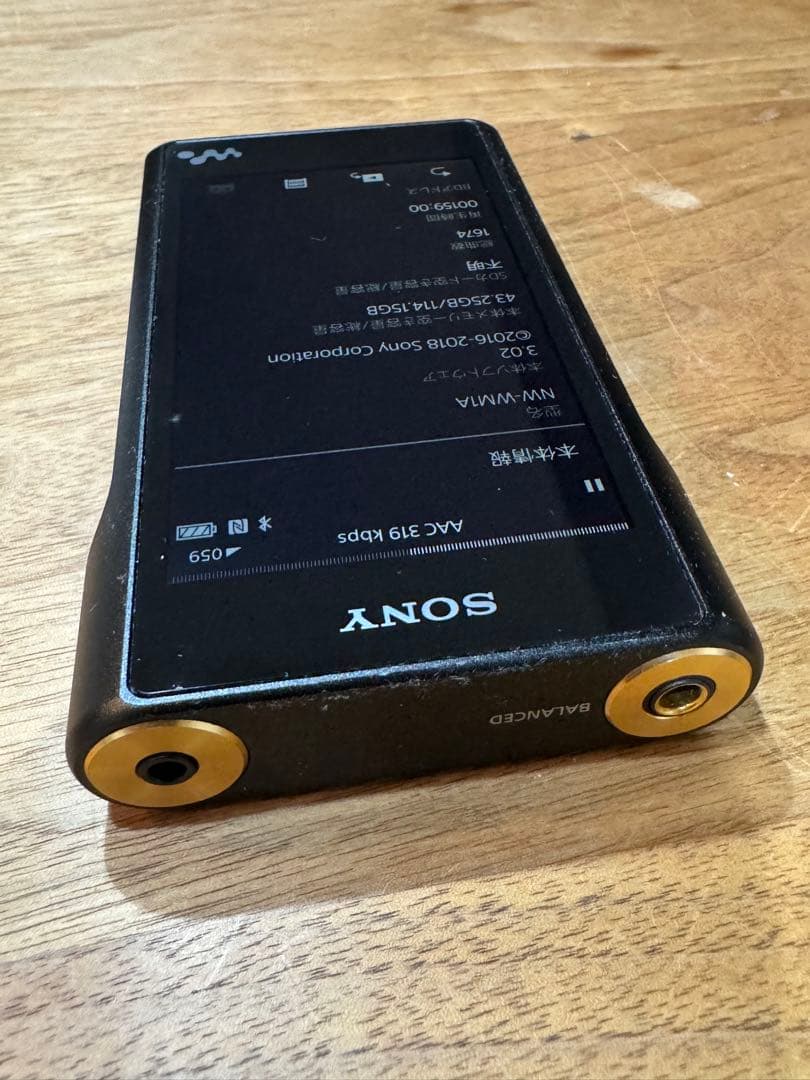 SONY NW-WM1A デジタルオーディオプレーヤー